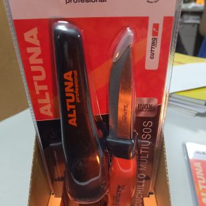 CUCHILLO INOXIDABLE MULTIUSO CON FUNDA, MODELO 8450 ALTUNA