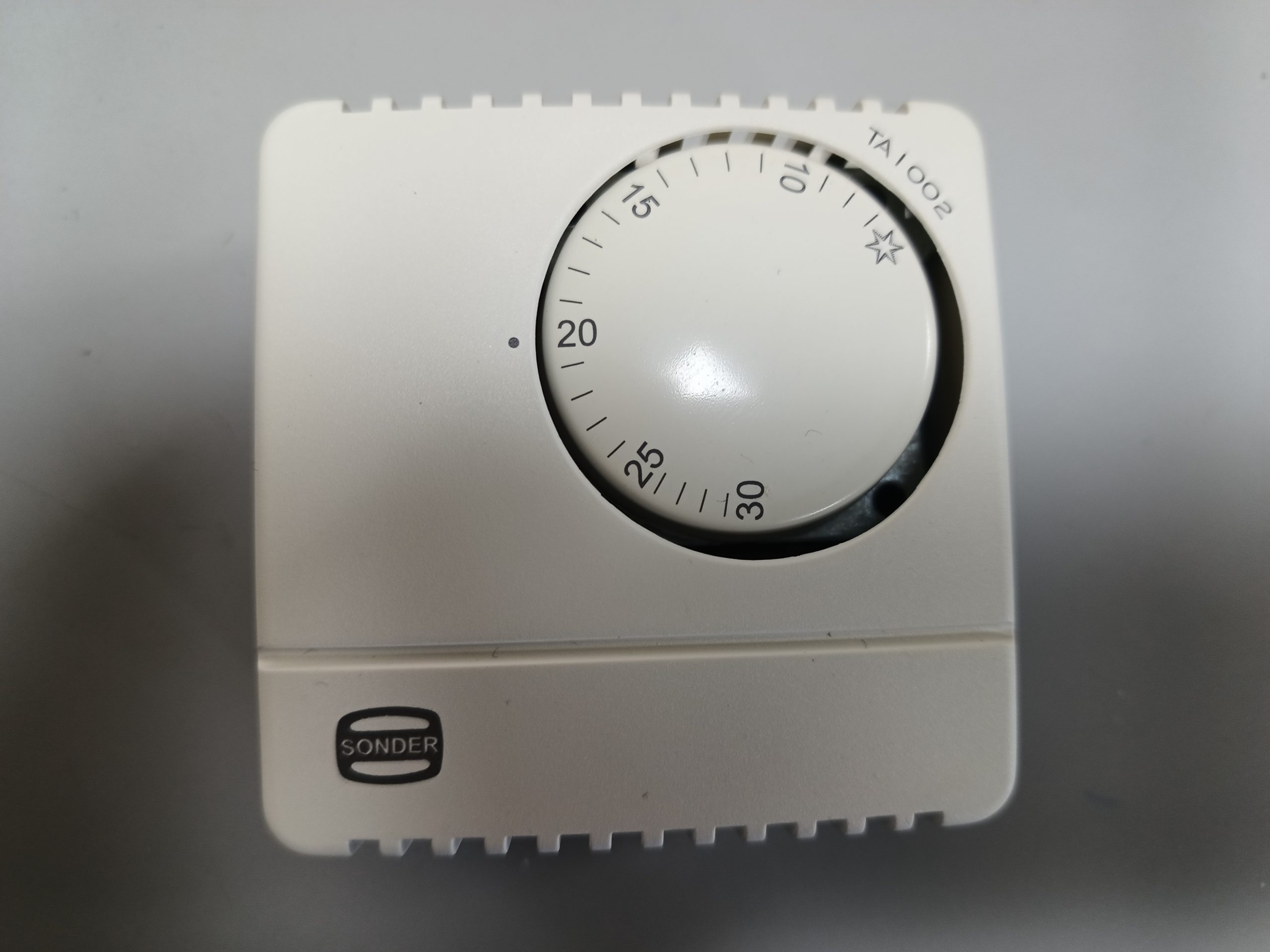 TERMOSTATO MECANICO A 2 HILOS PARA CALEFACCION 10A - Imagen 2