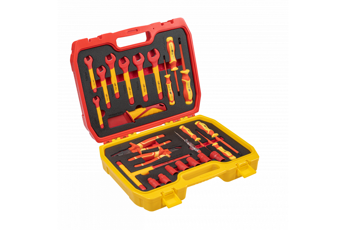JUEGO DE HERRAMIENTAS DE AISLAMIENTO 1000 V , 25 und