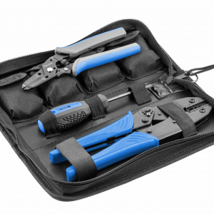 CONJUNTO DE ALICATES CON MATRICES INTERCAMBIABLES PARA ENGASTAR TERMINALES ELÉCTRICOS