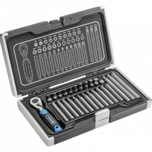 JUEGO DE PUNTAS DE DESTORNILLADOR Y CARRACA 37 uds