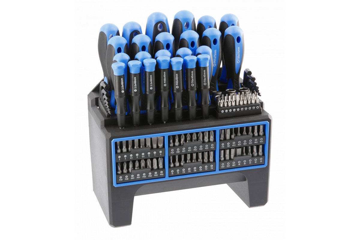 DESTORNILLADORES CONJUNTO 114 uds