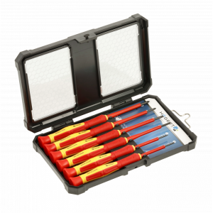 DESTORNILLADORES DE PRECISIÓN 6 UNIDADES AISLANTES, 1000 V