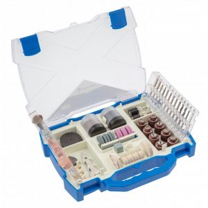 CONJUNTO DE ACCESORIOS DE REPUESTO PARA MINI LIJADORA 155 uds