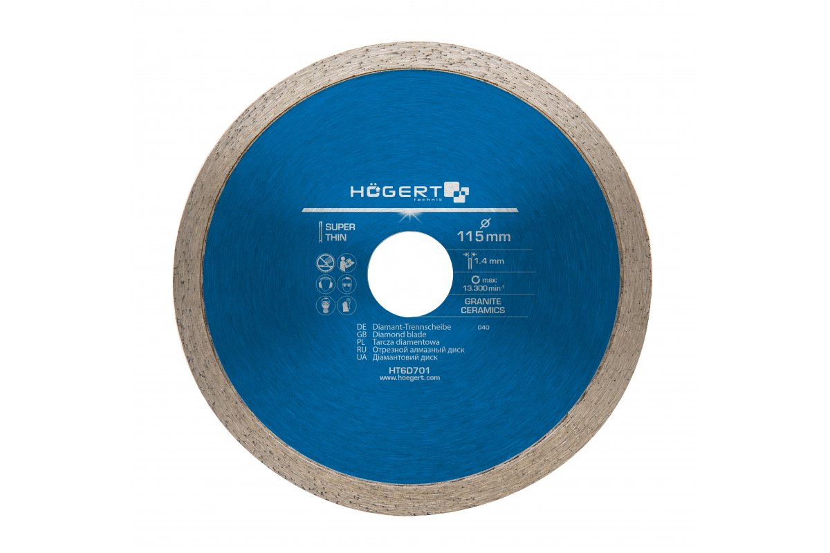 DISCO DE DIAMANTE CONTINUO 115 mm