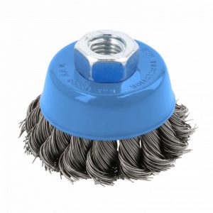 CEPILLO DE DISCO VÁSTAGO 65 mm, M14, ALAMBRE DE ACERO 0.5 mm