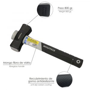 MACETA MANGO FIBRA VIDRIO 800 Gramos