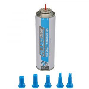 CARGADOR GAS BUTANO ENCENDEDORES/MECHEROS 250 ml.
