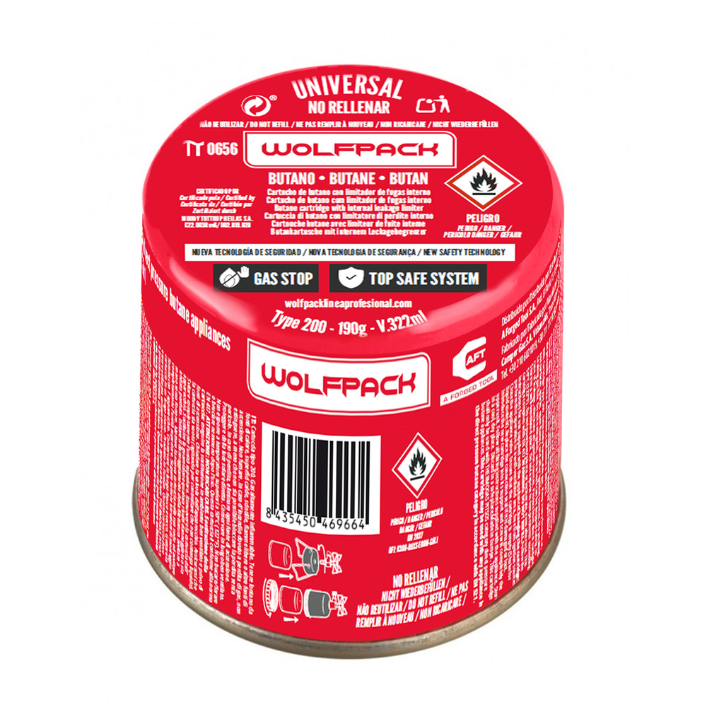 CARTUCHO GAS 0,190 Kg Ce En417