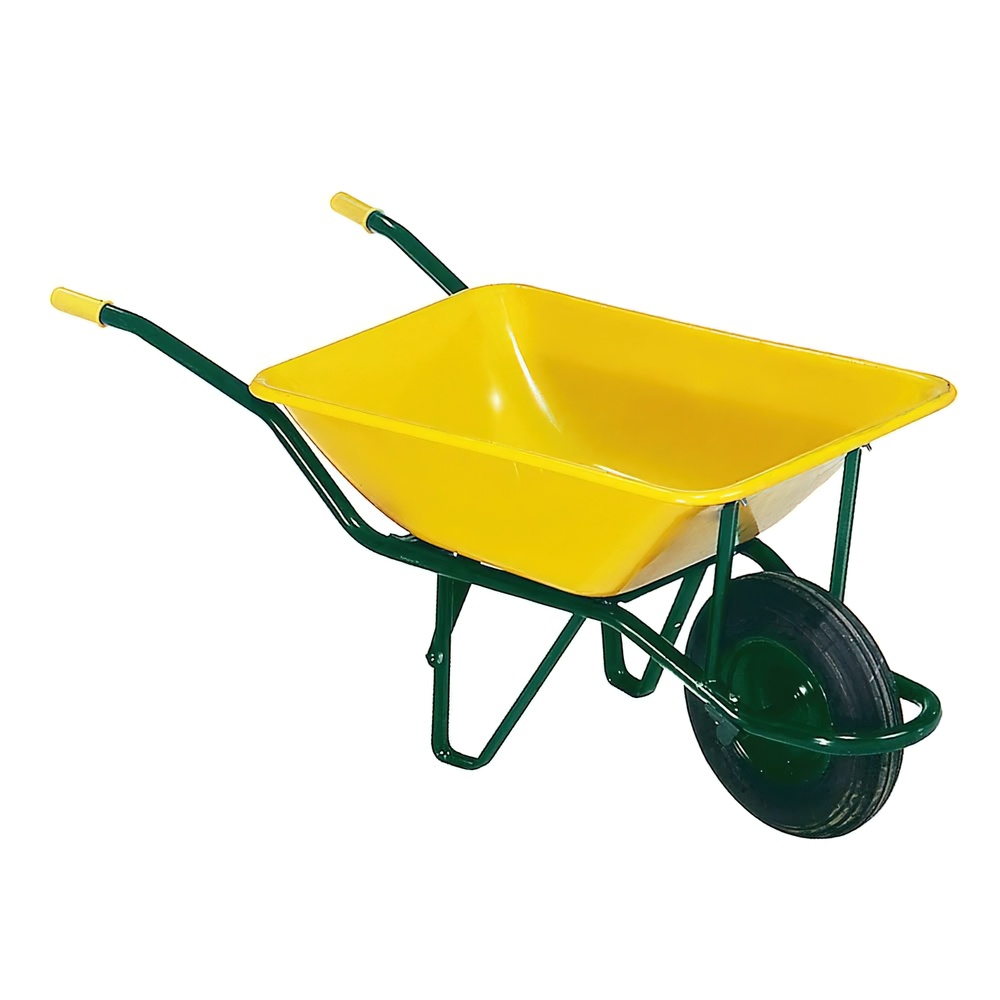 CARRETILLA OBRA AMARILLA