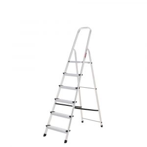ESCALERA ALUMUNIO  Oryx 6 PELDAÑOS DOMÉSTICA