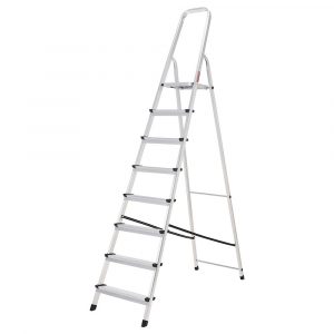 ESCALERA ALUMUNIO  Oryx 8 PELDAÑOS DOMESTICA