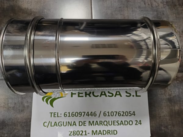 SDA HUMOS DBLE PARED  SCHUTZ 150mm /500mts