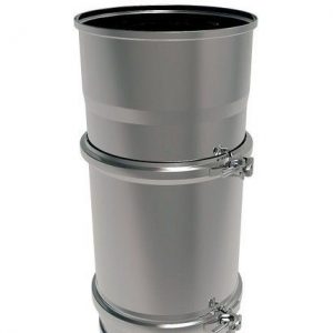 SALIDA HUMOS DOBLE PARED SCHUTZ 150mm/EXT 355-550MT