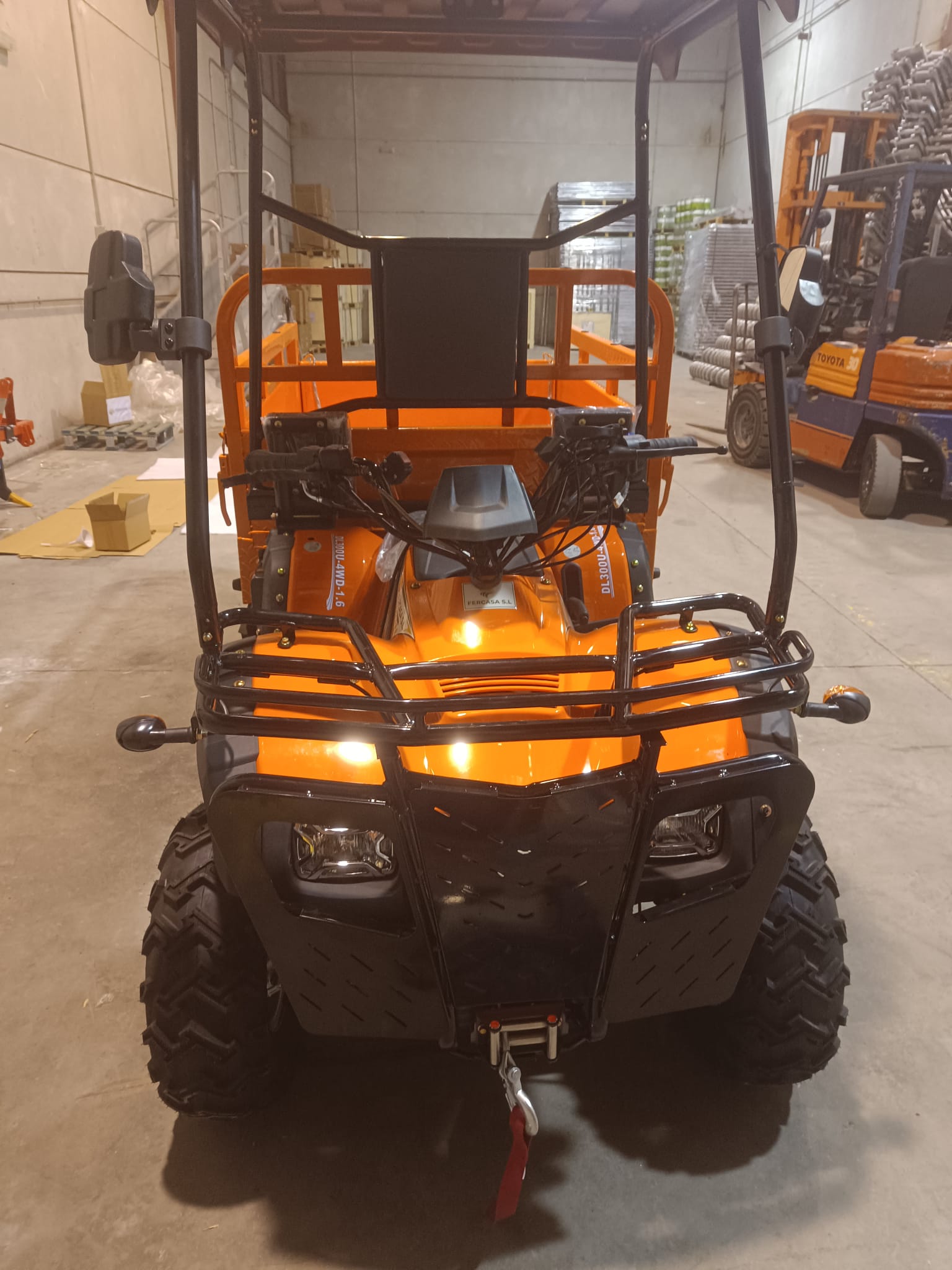 QUAD CON REMOLQUE 4X4 ATV