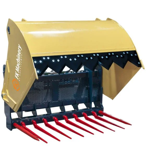 CORTADOR DE ENSILADO CON DIENTES ENROSCABLES FK