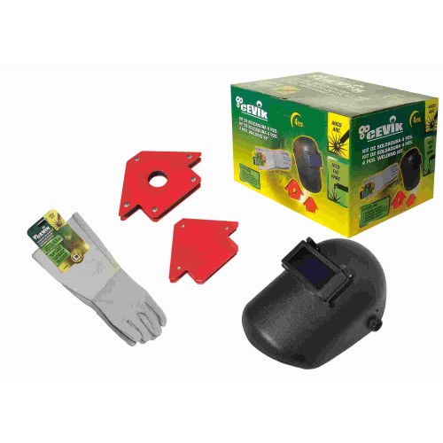 KIT SOLDADURA CEVIK 4 PIEZAS ACCESORIOS CE-104K