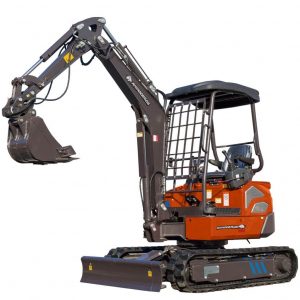 MINIEXCAVADORA AUTOPROPULSADA RHINOCEROS 20HP CON CONTROL HIDRÁULICO