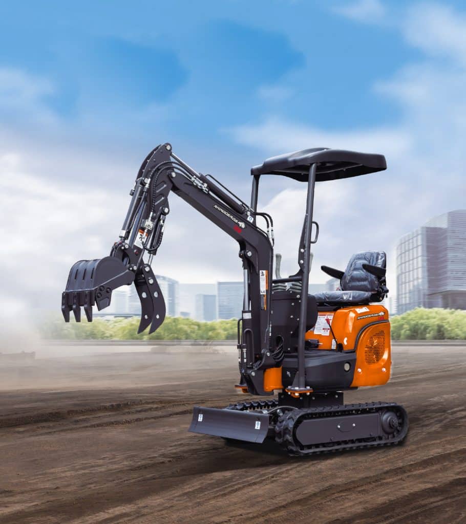 MINIEXCAVADORA AUTOPROPULSADA RHINOCEROS 20HP