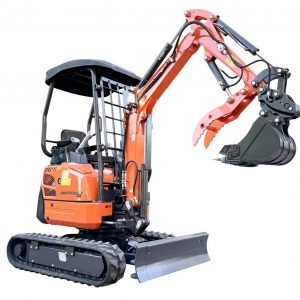 MINIEXCAVADORA AUTOPROPULSADA RHINOCEROS 25HP CON CONTROL HIDRÁULICO