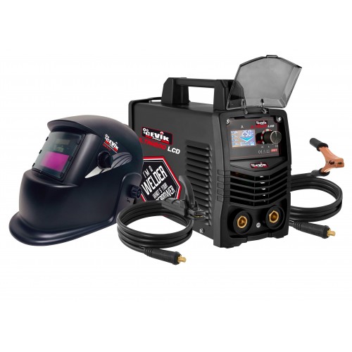 SOLDADOR INVERTER CEVIK PRO MMA 200 AMPERIOS LCD + PANTALLA ELECTRONICA CE-ULTRA200LCD