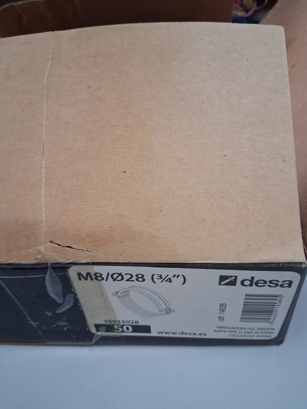 ABRAZADERAS ISOFONICA ABIERTA - Imagen 2