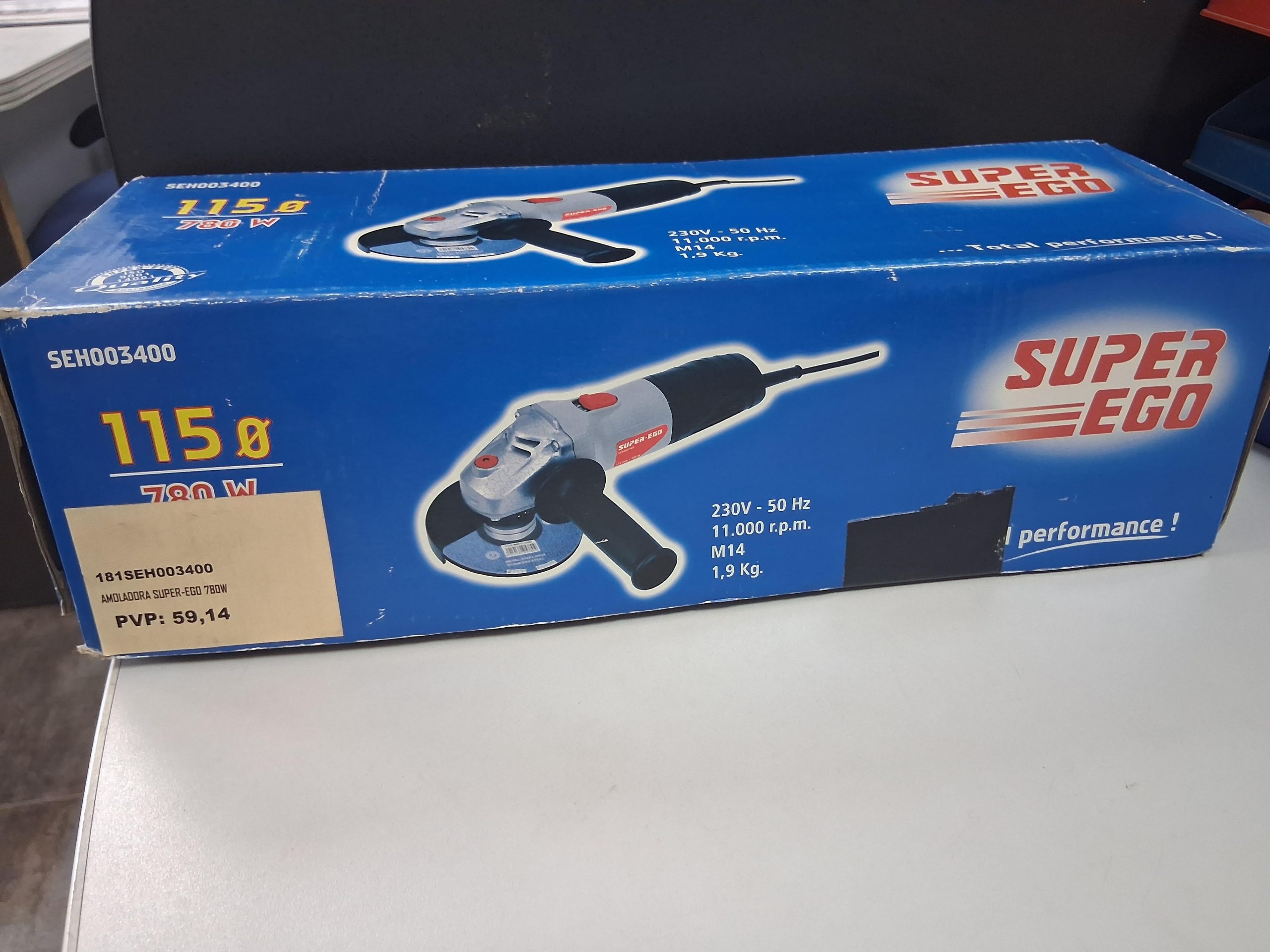 AMOLADORA SUPER EGO 780W