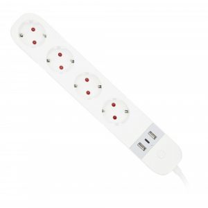 BASE MÚLTIPLE 4T+2USB+USB-C ENERGEEKS EG-BW003MC