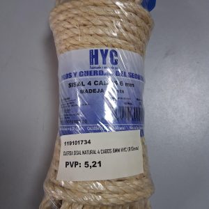 CUERDA SISAL NATURAL  HYC