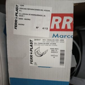 CANALON DE PVC ENLACE