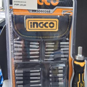 JUEGO DESTORNILLADOR INGCO