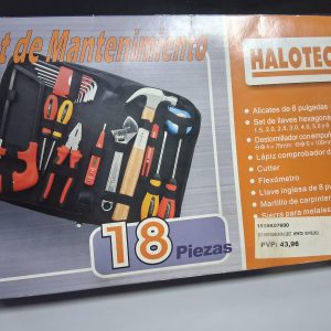 KIT HERRAMIENTAS 18 PIEZAS