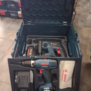MALETIN BOSCH MARTILLO PERFORADOR + ATORNILLADOR