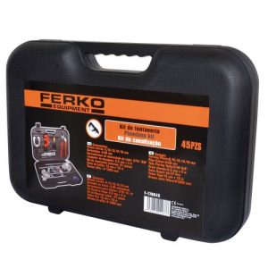 MALETIN HERRAMIENTAS FONTANERIA 45 PIEZAS FERKO F-770045