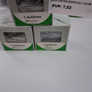 CLAVOS DE ACERO 1.4 DE HSI