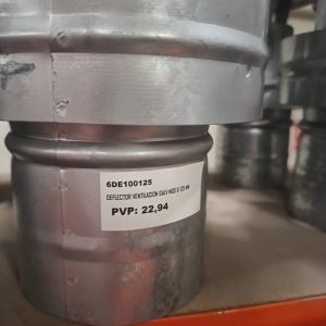 DEFLECTOR VENTILACIÓN GALVANIZADO JOSAN