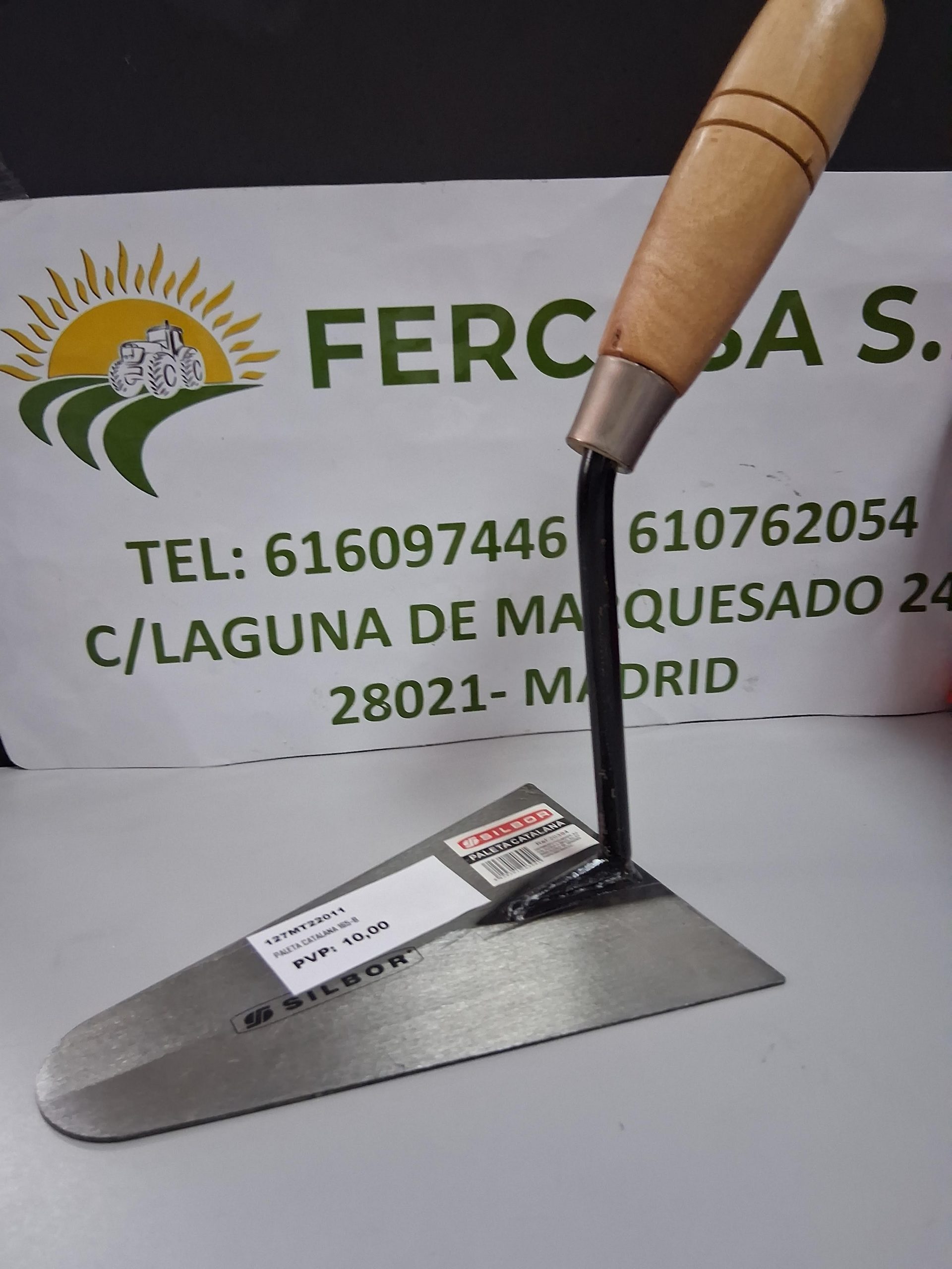 PALETA SILBOR MOD.CATALANA
