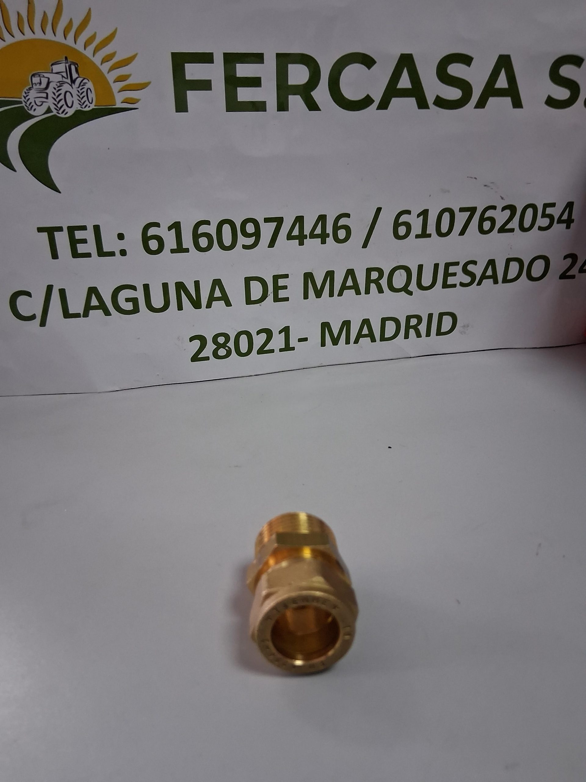 RACOR LATON COMPRESIÓN