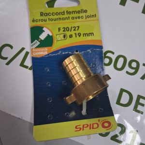 RACOR MANGUERA LATÓN SPIDO