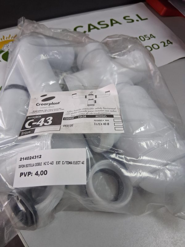 SIFON BOTELLA CREARPLAST C-43 - Imagen 2