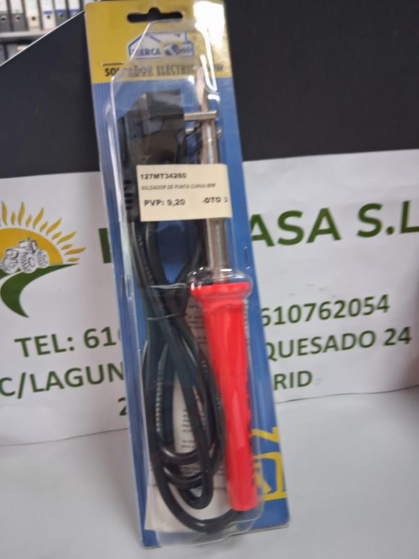 SOLDADOR ELECTRICO 60W MERCATOOLS