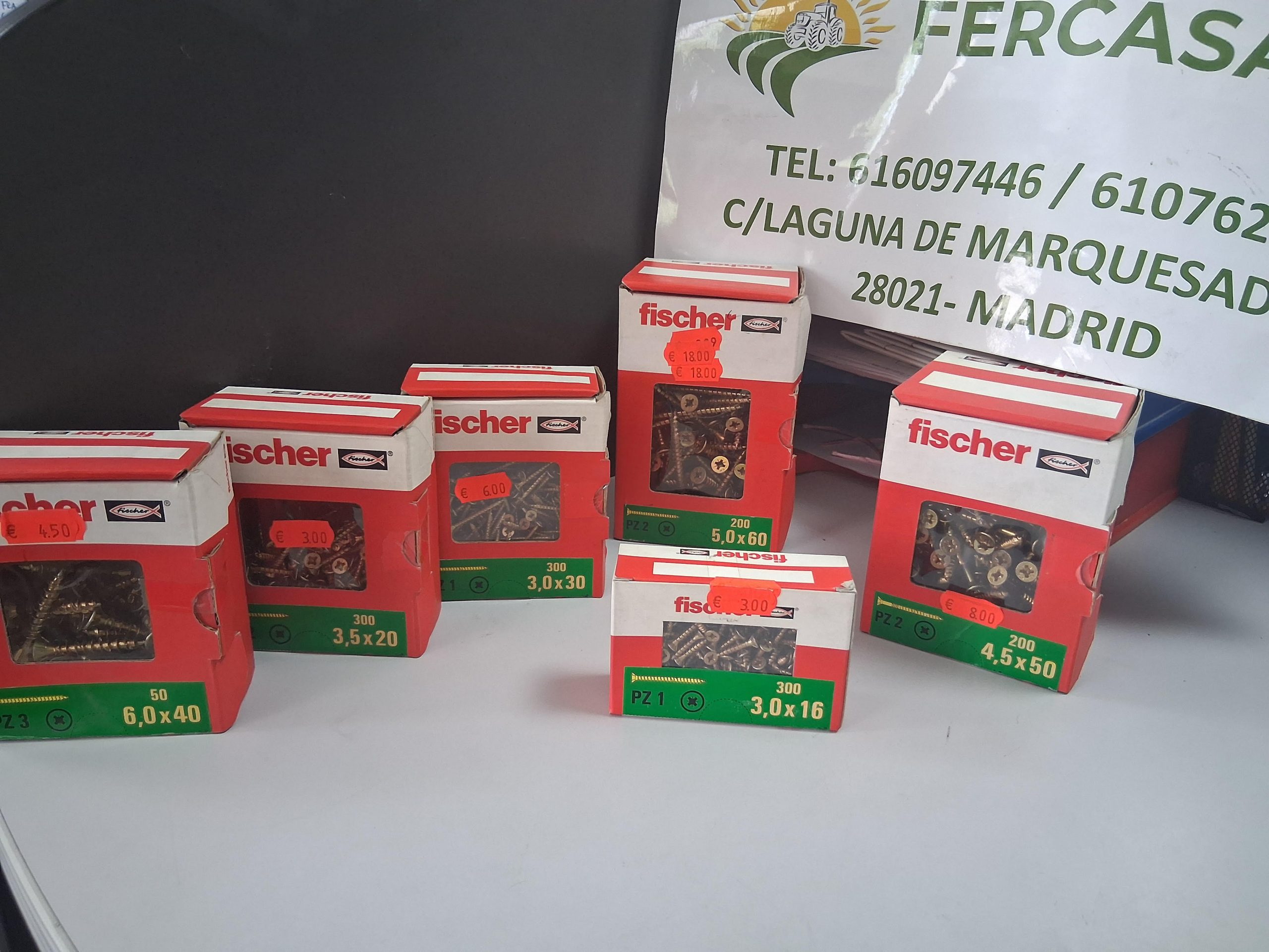 TORNILLOS FISCHER