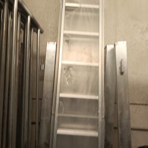 ESCALERA ALUMINIO - FERCASA -2 TRAMOS -14 PELDAÑOS