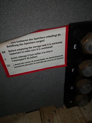 DEPOSITO ACUMULADOR AGUA CALIENTE MARCA: ROTH - Imagen 4