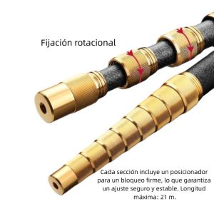 PÉRTIGA TELESCÓPICA  HASTA 21M PARA SIERRA , GANCHO,
